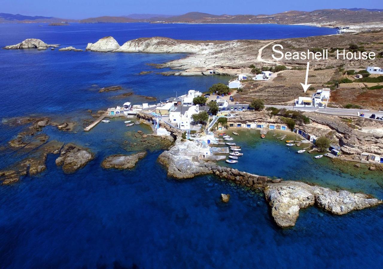 Вилла Seashell Mandrakia Sea View Экстерьер фото